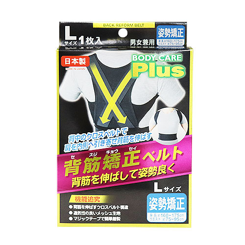 背筋矯正ベルト Lサイズ
