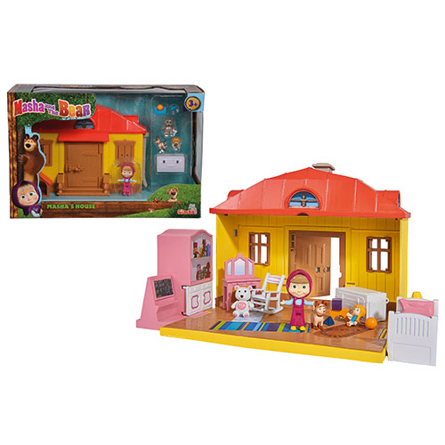 おもちゃの家とキャラクター小物セット Amazon.co.jp: おもちゃの城ドールハウス - 幼児用プレイセット