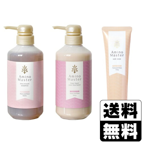 アミノマスター シャイニースムース シャンプー 500ml＋ディープリペア ヘアトリートメント 500g＋ヘアマスクR 150g