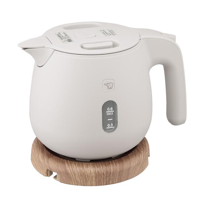 象印　ZOJIRUSHI 電気ケトル 0.6L 　サンドグレー　CK-SA06-HZ