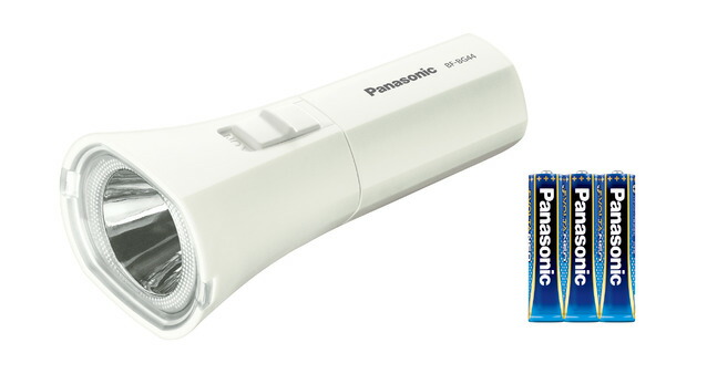 流行のアイテム パナソニック LED懐中電灯 黒 370ルーメン Panasonic ワイドパワーLED強力ライト BF-BS05N-K 返品種別A 