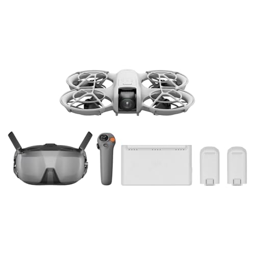 DJI Neo Motion Fly More コンボ ドローン カメラ付き 4K UHDカメラ搭載 16歳以上推奨 ミニドローン 室内外 135g軽量 小型ドローン fpvドローン 自動追跡ドローン 手のひらから離陸 被写体トラッキング