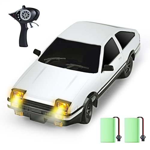 DEERC ラジコン ラジコンカー 大人向け オフロード ドリフトカー リモコンカー車 おもちゃ 電動RCカー フリップヘッドライト 1/18 操作時間60分 2.4GHz制御 比例ステアリング 子供 男の子 小学生