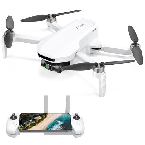Potensic ATOM LT ドローン カメラ付き 2.5K動画 GPS搭載 EIS手ブレ補正 最大伝送距離4km 折りたたみ式 飛行時間40分 軽量 ブラシレスモーター 屋外向け プレゼント ホワイト