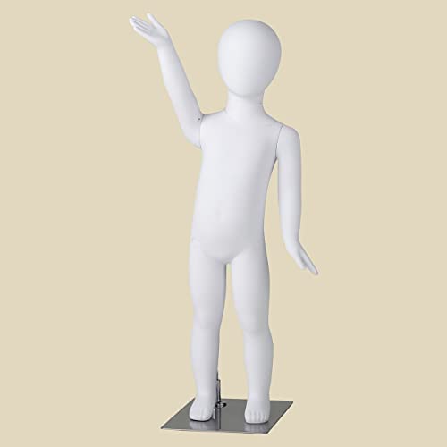 軽量ABS製 子供全身リアルマネキン H80cm 1台 重量3.1kg【 子供 ジュニア 全身 店舗用品 展示用 アパレル ショップ イベント 陳列 ディスプレイ用品 マネキン ストア・エキスプレス 】 61-758-41-2_8