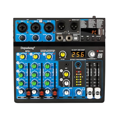 DJミキサーポータブル オーディオミキサー Bluetooth パーティスタジオ 1000000078751_1.jpg