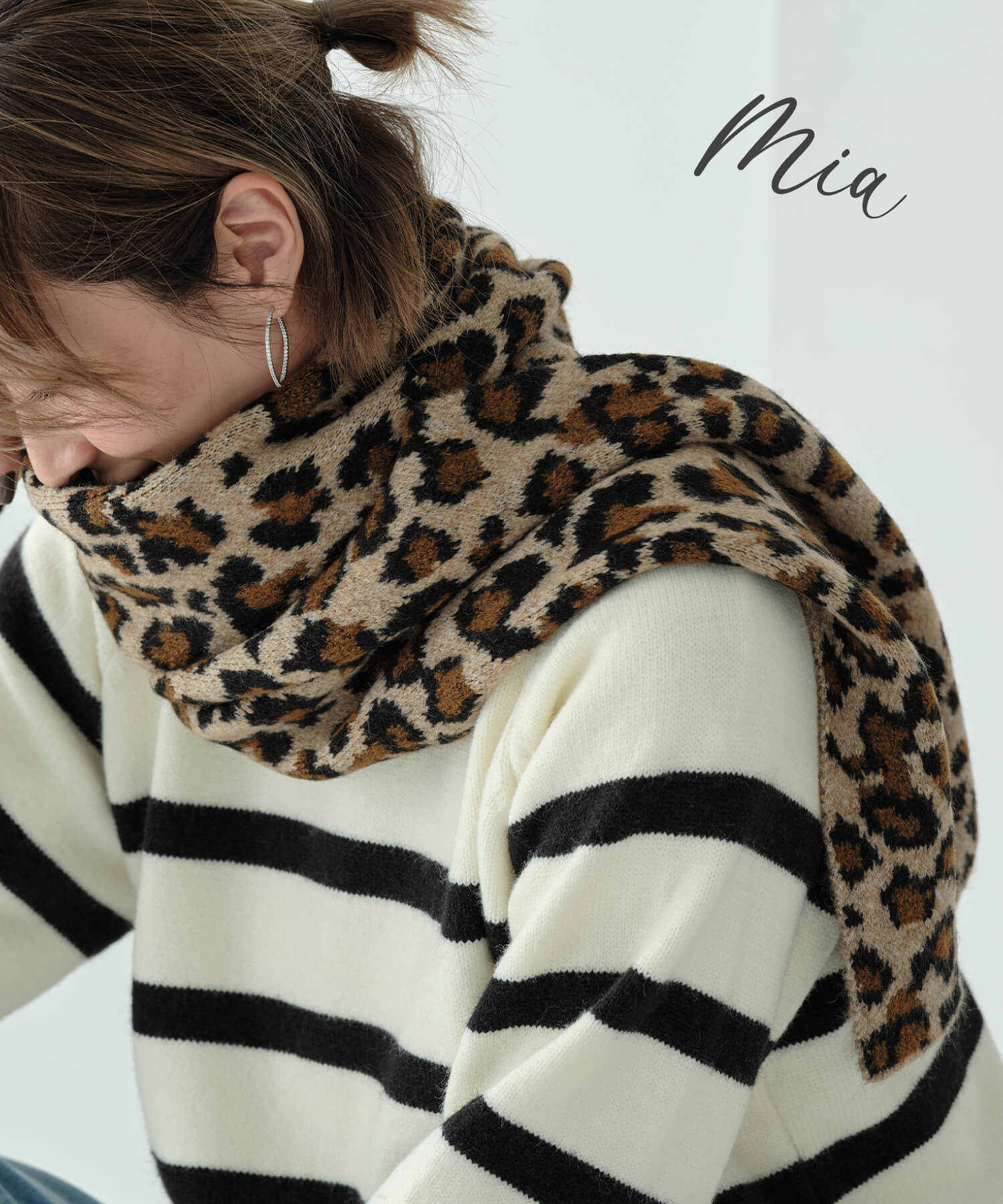 楽天市場】豹柄 マフラー メンズ レディース レオパード柄