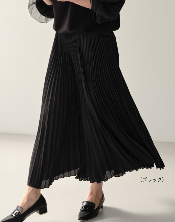 35%OFFクーポン使える☆冬物クリアランス2/23迄】プリーツキュロット