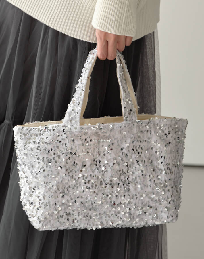 きらきらトートバッグ 新作 レディース バッグ 鞄 サブバッグ おけいこ