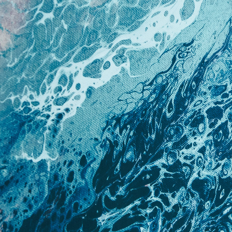 新作モデル アートパネル Deep Sea 深海 キャンバス アート 幅50cm 高さ50cm 正方形 絵 抽象画 ウォールデコレーション 壁掛け イラスト 現代アート 青 ブルー グリーン 緑 アブストラクト おしゃれ モダン 北欧 韓国 韓国インテリア 海外インテリア Cmdb Md