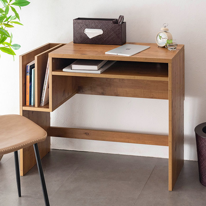 21大特価セール 家具 ワークデスク 収納 学習机 オフィスデスク 木製 90 ナチュラル W テレワーク デスク 在宅ワーク パソコン机 35 H D 72 Cm コンセント付き ブラウン パソコンデスク 机 Pcデスク スリム ウッド 収納 おしゃれ
