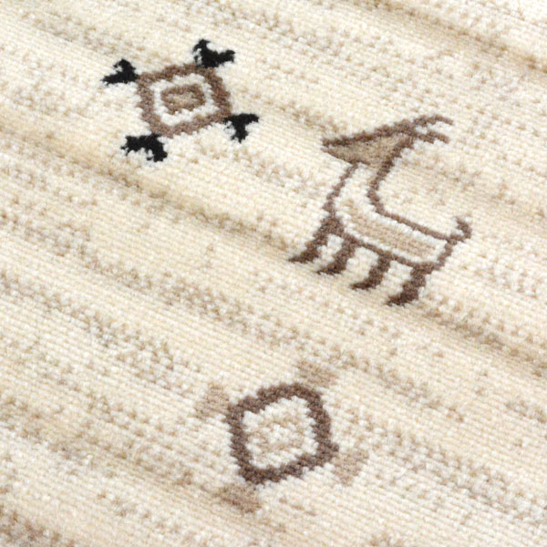 【楽天市場】ギャベ風 ウィルトン織ラグ Lサイズ 200×250cm ラグ マット カーペット ネイティブ エスニック ラグマット 絨毯