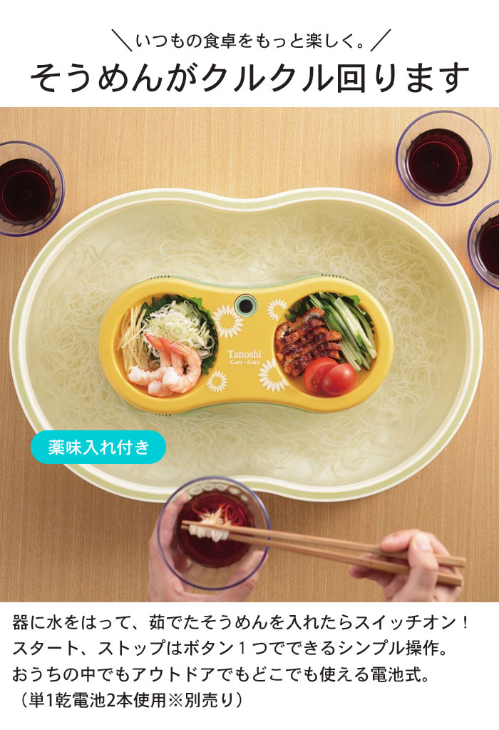 楽天市場 流しそうめん 流しそうめん器 2 4人用 ひまわり 流水 幅465 奥行315 高さ110mm セット時 流し素麺 流しそうめん器 流し そうめん機 ファミリー そうめん流し器 ザッカーグplus いいもの見つけた