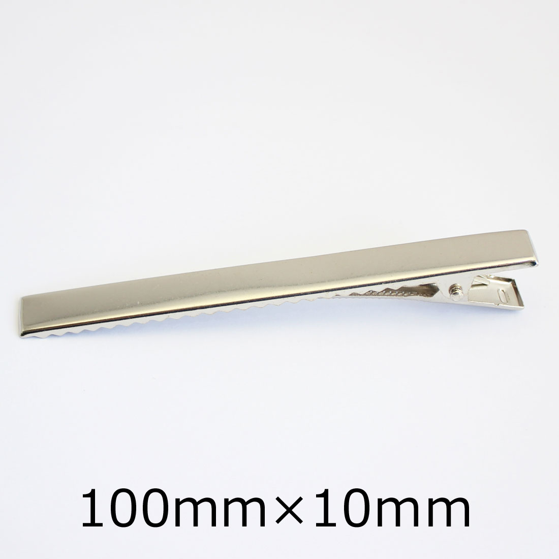 売り切り御免！】 ヘアクリップ（小サイズ）[32mm × 6mm] sgy-533-200p(クリップ 手芸 ヘアアクセサリー パーツ つまみ細工  ハンドメイド 材料 素材 資材 副資材 やっとこピン ヤットコピン 小さい 小サイズ ミニサイズ 土台 ） 通販 