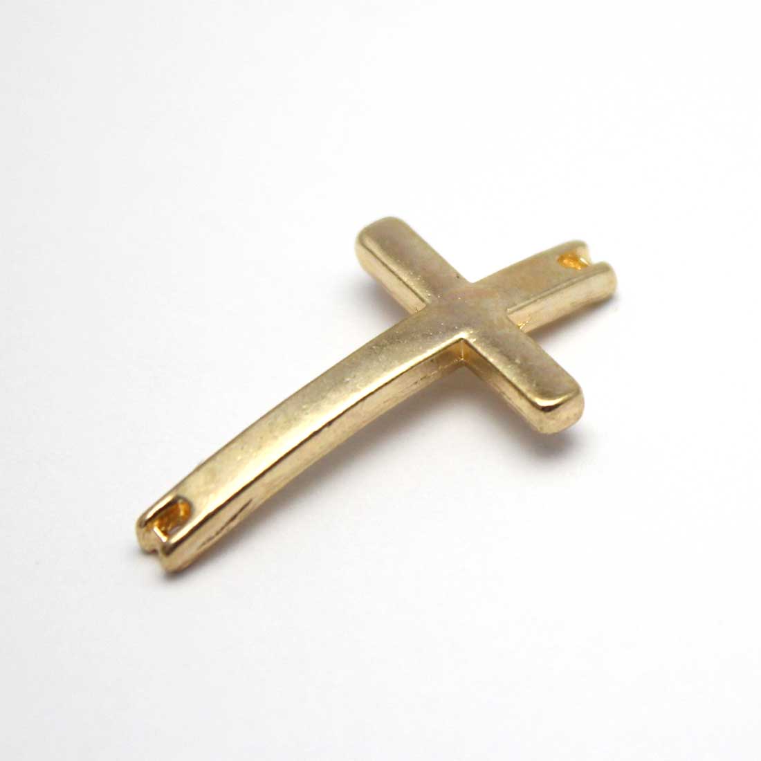 楽天市場】【10個パック】上下カン付き クロスチャーム [23mm