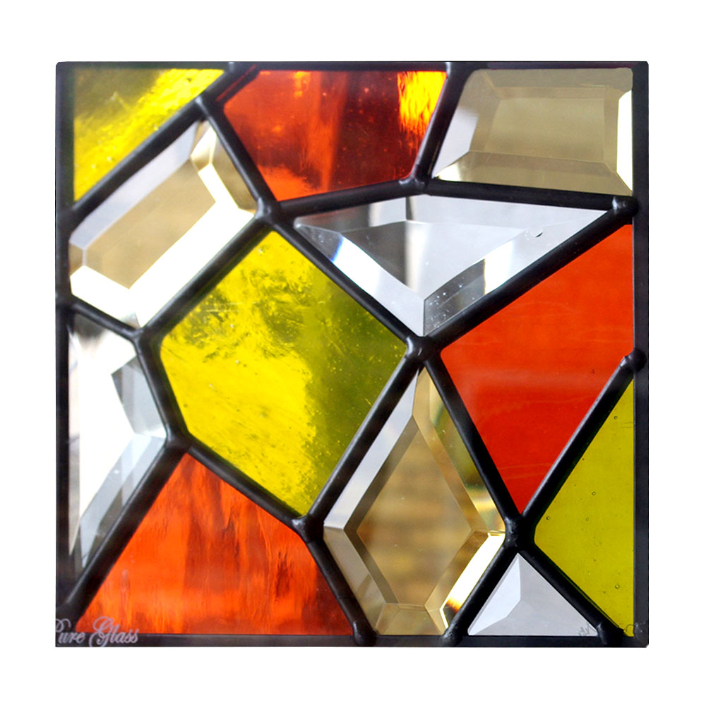 楽天市場】ステンドグラス ピュアグラス SH-D24 パネル 窓枠