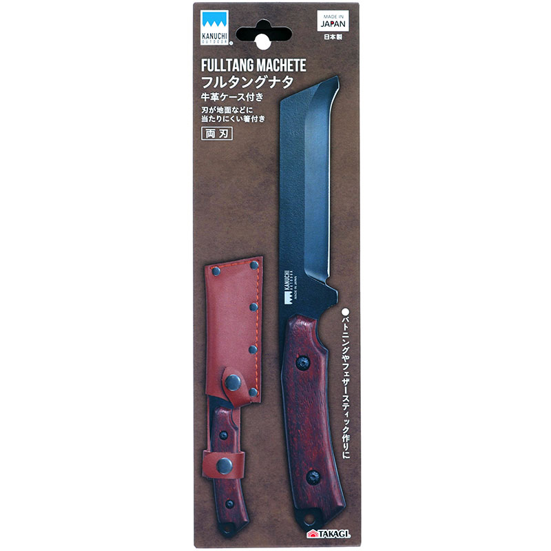 【楽天市場】KANUCHI OUTDOOR フルタングナタ アウトドア キャンプ バーベキュー 登山 焚き火 たき火 焚き付け 薪 薪割り