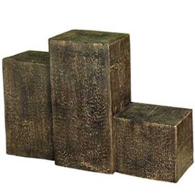 Zakka Life Glass Fiber Three Railroad Tie Fence 63 Type Dark