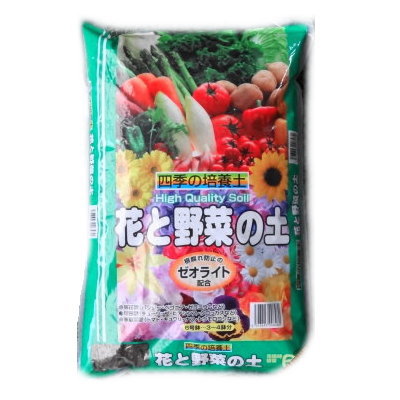 楽天市場 用土 花と野菜の土 6l 四季の培土 花の土 野菜の土 Zakka来福june