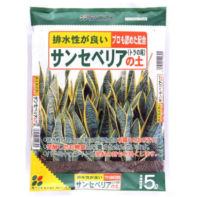 楽天市場 用土 サンセベリア トラの尾 の土 5l 花ごころ Zakka来福june