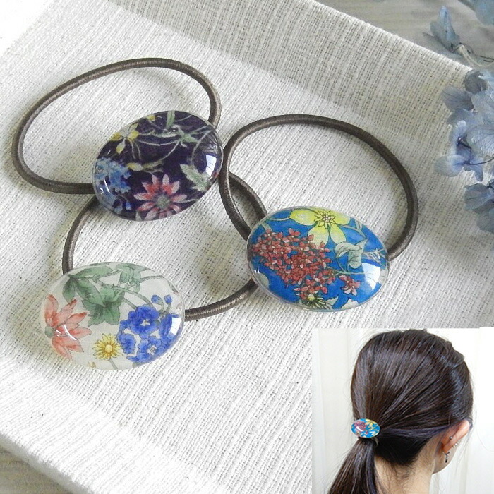 楽天市場】【複数購入割引クーポンあり】ヘアゴム/大きめ レジン