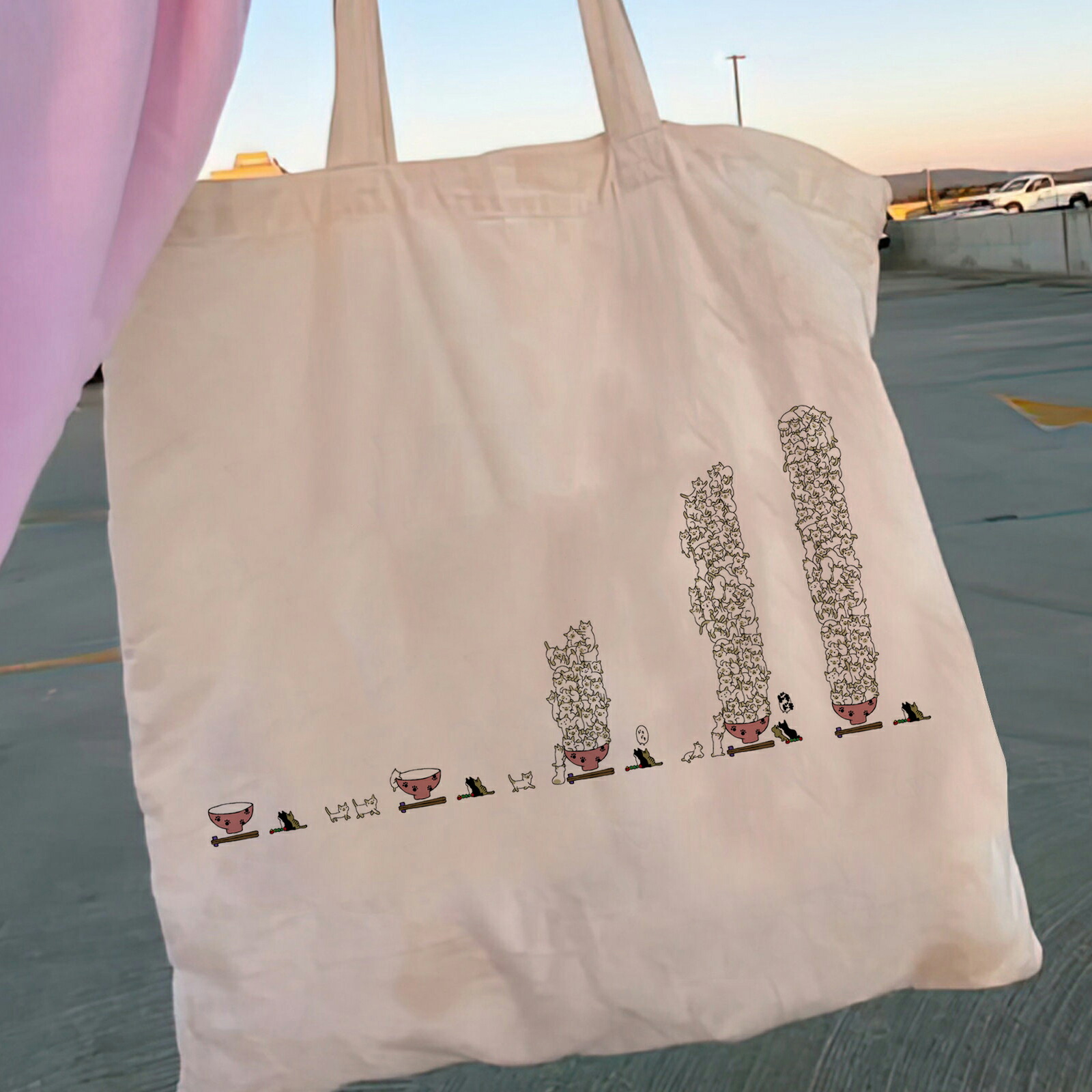 楽天市場】刺繍トートバッグ L おえかきチューリップ IT001-7