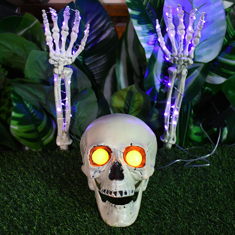 LED 骸骨 ハロウィン飾り ハロウィン ライト屋外 リアル感ガーデンヤード装飾 楽天市場】ハロウィン飾り 3点セット ソーラーライト LED骸骨 骸骨飾り