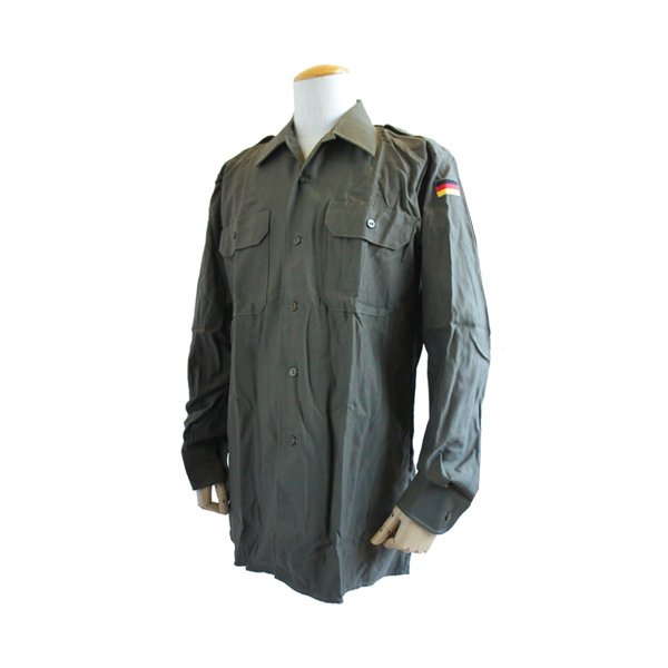ドイツ軍 放出 BW フィールドシャツ GR.3 (L) デッドストック 未使用 長袖シャツ 独軍 ミリタリーウェア 軍モノ(メーカー直送)