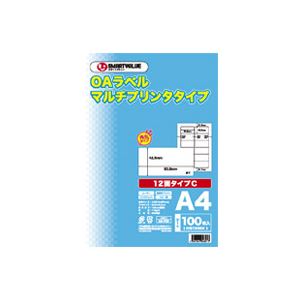（まとめ）ジョインテックス OAマルチラベルC 12面100枚 A237J【×2セット】(メーカー直送)