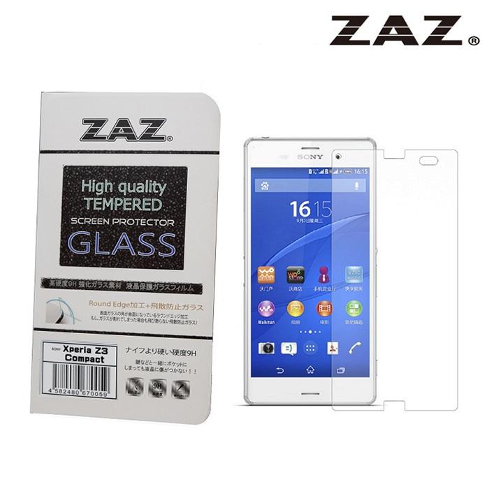楽天市場 Zaz Xperia Z3 Compact So 02g 対応 ガラスフィルム 硬度9h