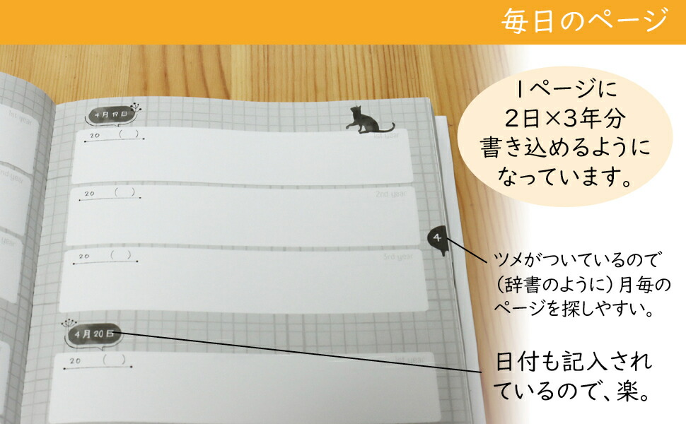 最旬ダウン 日記帳 3年日記 日記 ノートライフ かわいい ソフトカバー 3年 ダイアリー 三年 連用 おしゃれ おすすめ 育児 交換 ギフト 1年 5年  日付け表示あり いつからでも始められる newschoolhistories.org