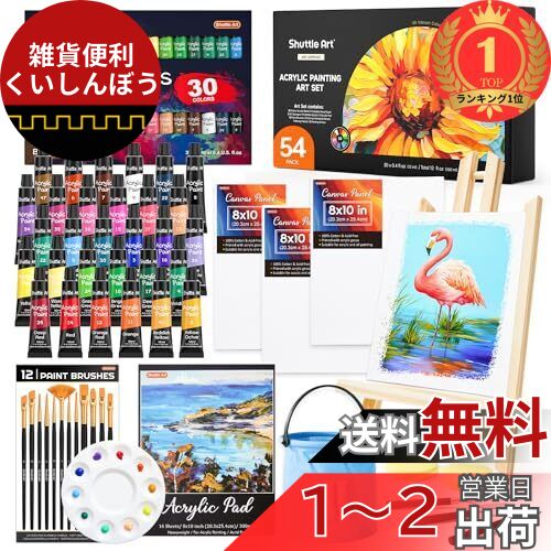 楽天市場】Ohuhu アクリル絵の具 78点セット アクリル絵の具