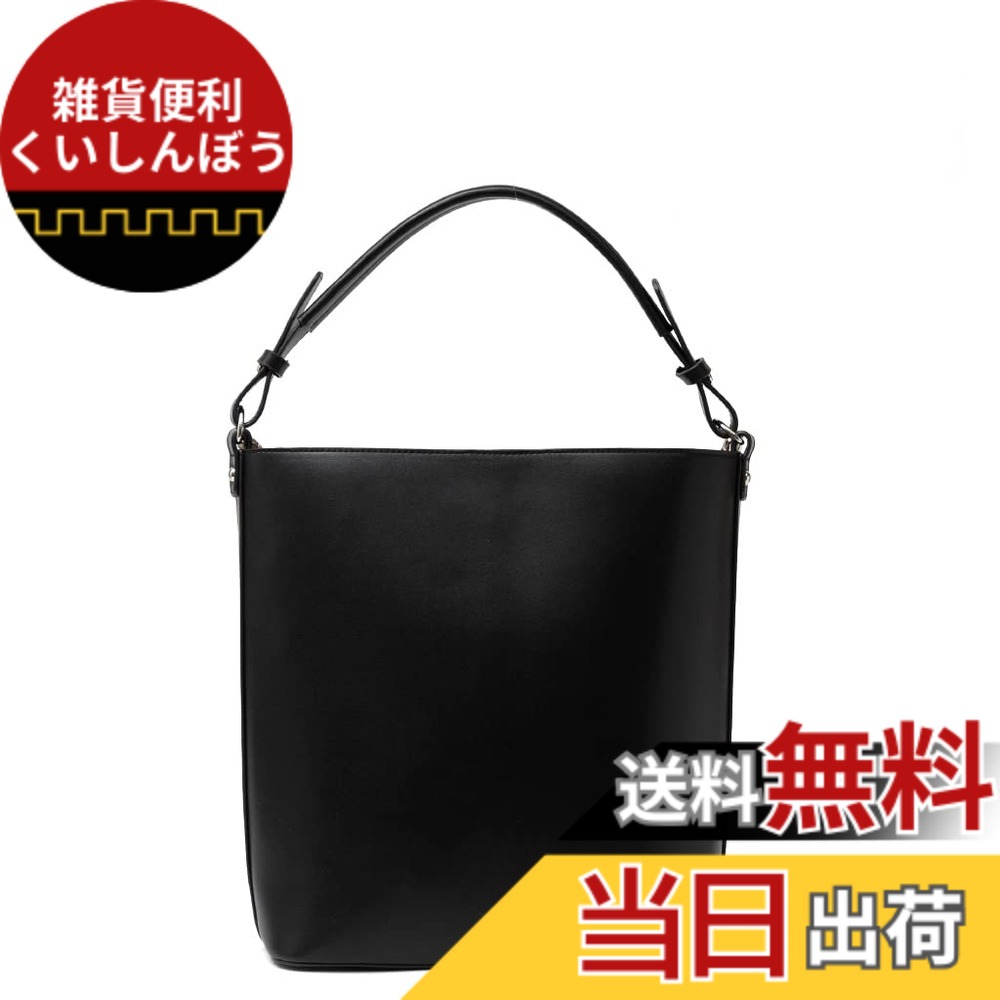 【送料無料】[Gratante] グラタンテ ワンハンドル 2way トートバッグ レディース 通勤バッグ abb-g0039 色：ブラック、サイズ：M