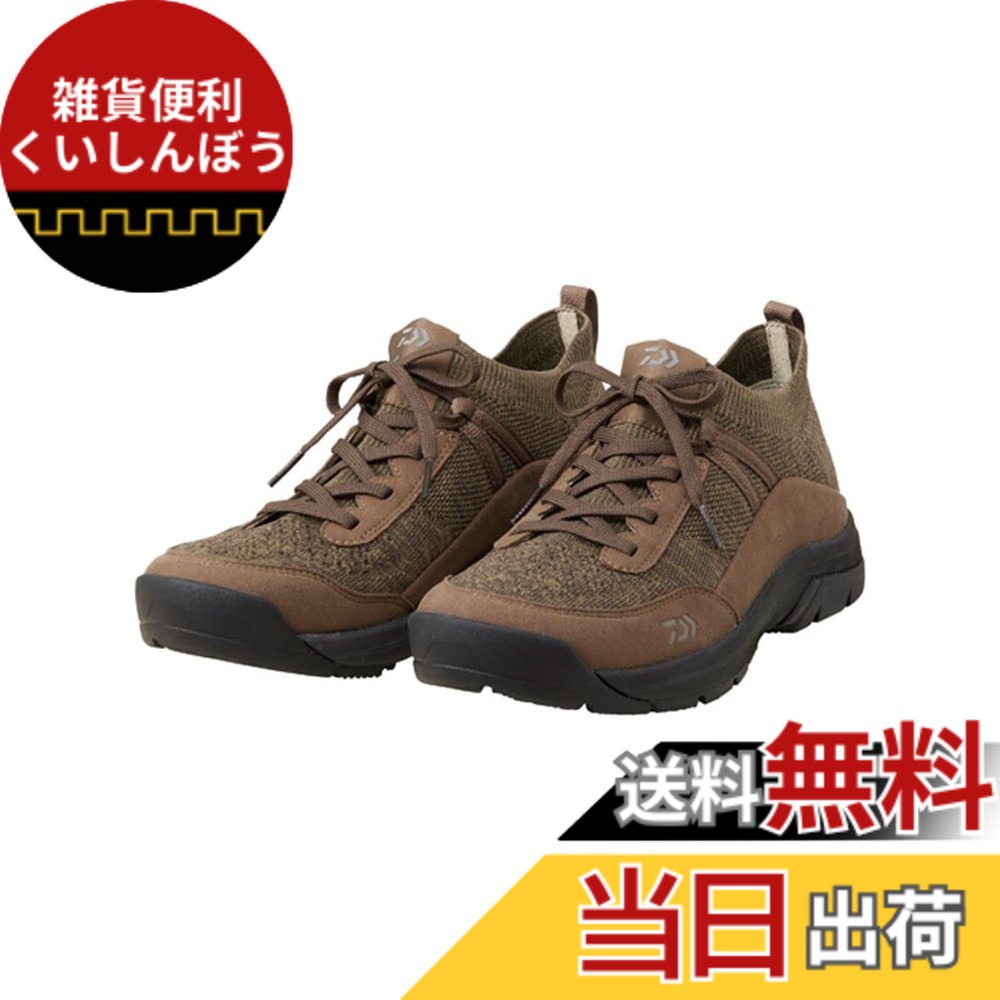 【貨物輸送無料】ダイワ(DAIWA) ニットフィッシングシューズ (防波堤模範例) DS-2101K 黒いこと/薄墨色/カーキ 24.0~29.0糎 各種 (2023年模範例) 色：カーキ、大きさ：26.5 糎