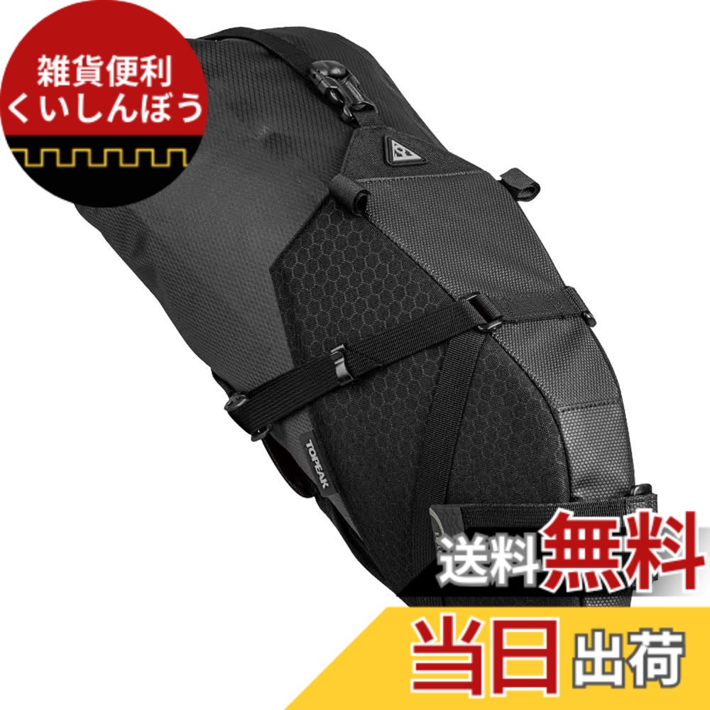 【送料無料】トピーク(TOPEAK) ＴＰＫ バックローダー x １０L ＢLＫ BAG45500 リアバック 色：ブラック、サイズ：10L