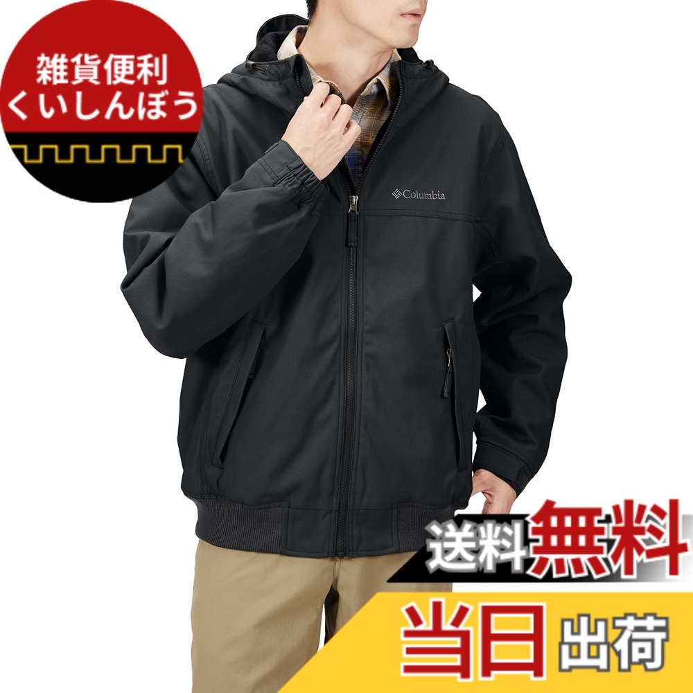 【貨物輸送無料】[コロンビア] ロマビスタ フーディー XM4292 上衣 メンズ 色：黒いこと、大きさ：L
