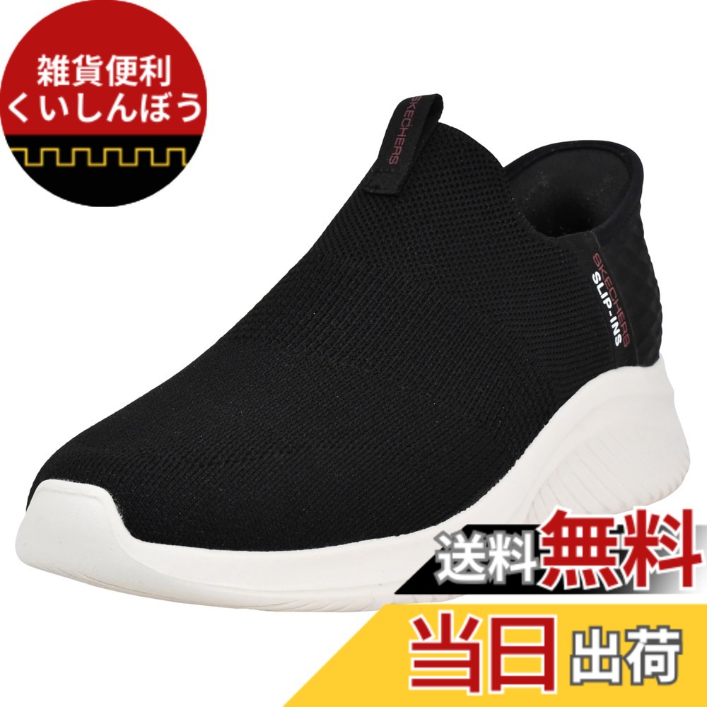 【送料無料】SKECHERS(スケッチャーズ) メンズ ULTRA FLEX 3.0 - SMOOTH STEPスニーカー 色：BLK、サイズ：26.5 cm