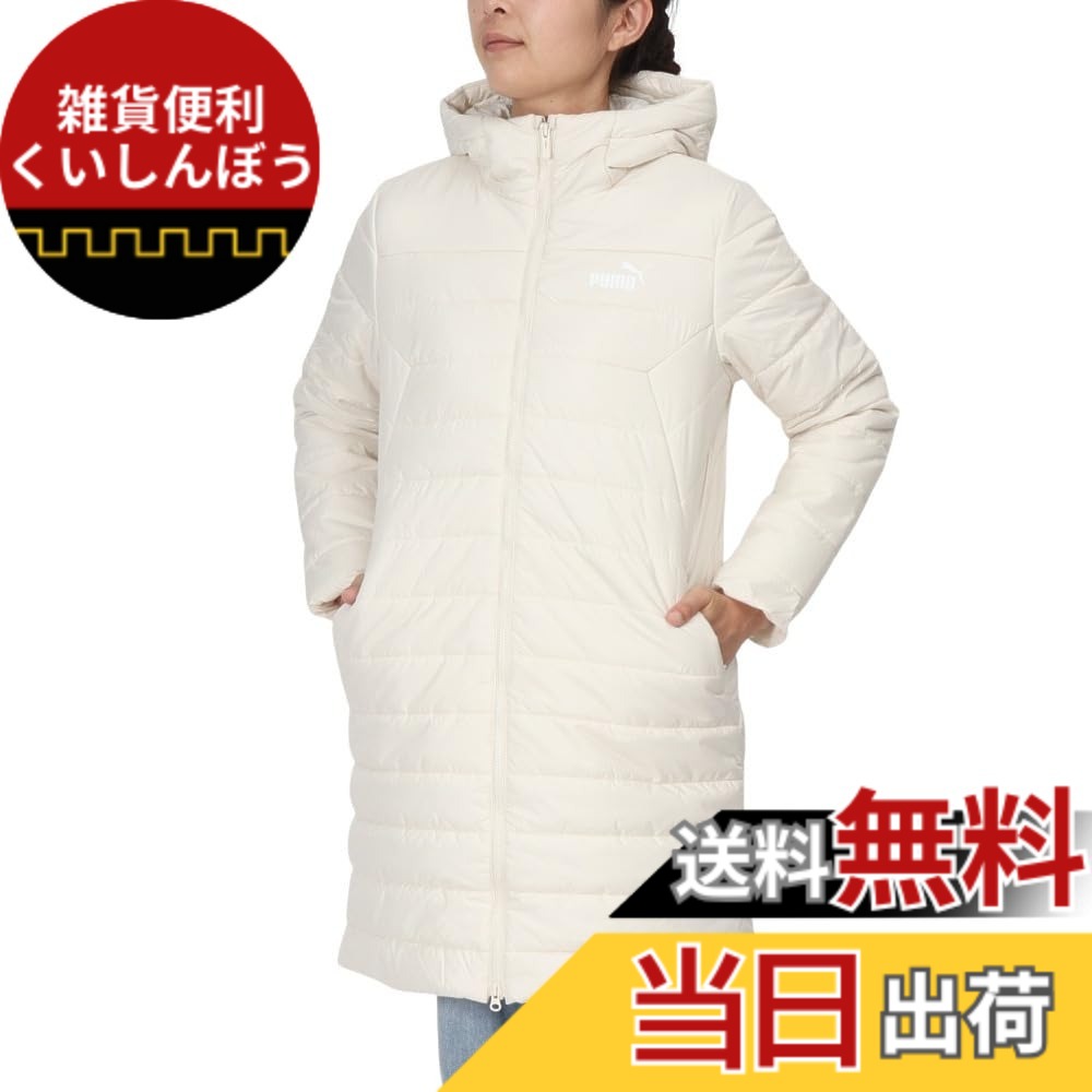【貨物輸送無料】PUMA(ピューマ) 蓄熱 防風 雨合羽 アウター 上衣ESS パデッド 厚地の外套672277 レディース 23年秋冬色つやレディース 色：24年秋冬色つや アルペン 白いもの(80)、大きさ：S