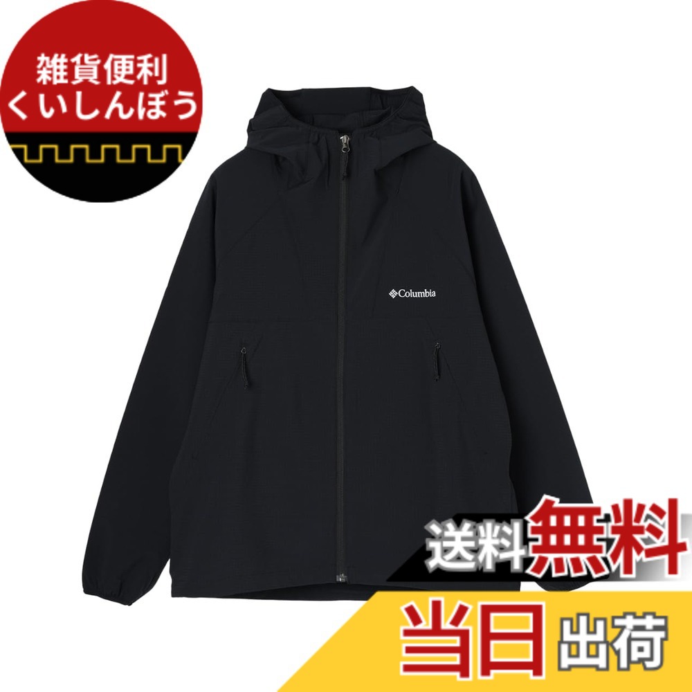 【貨物輸送無料】[コロンビア] エンジョイマウンテンライフ ブラッシュド 上衣 PM1809 メンズ 色：黒いこと、大きさ：S