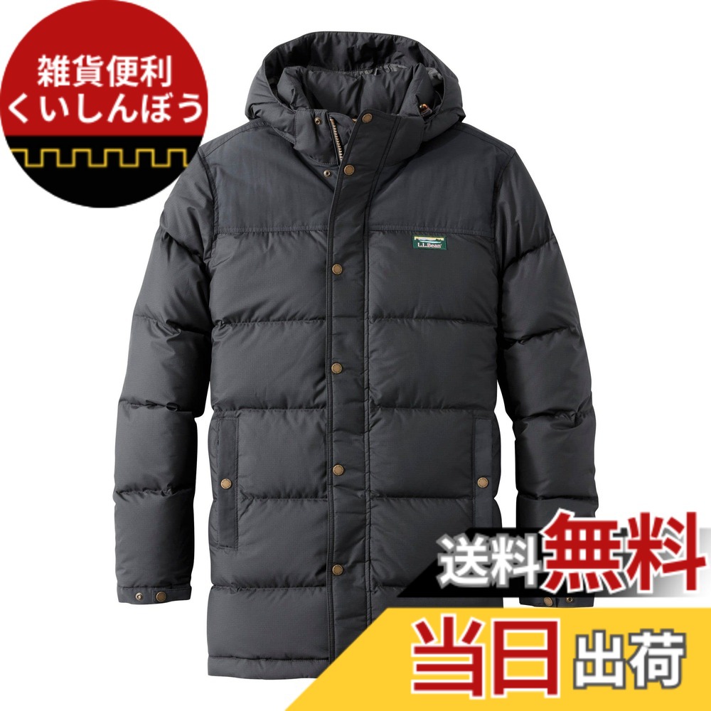 【貨物輸送無料】[エルエルビーン] メンズ マウンテン・クラシック・ダウン・パーカ ジャパン・相応う 色：黒いこと、大きさ：S