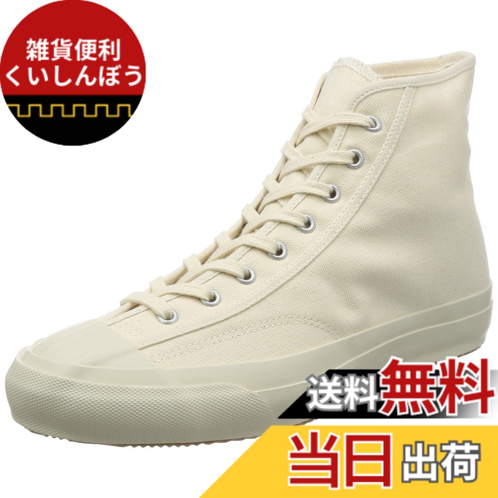 【送料無料】[ムーンスター] スニーカー FINE VULCANIZED/GYM CLASSIC HI 〔ジムクラシックハイ〕 国産 ヴァルカナイズ製法 色：ホワイト、サイズ：22.0 cm E