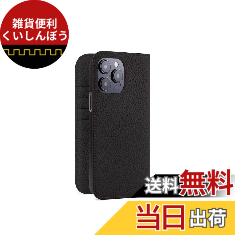 【貨物輸送無料】【BONAVENTURA】当用日記容れもの シュリンクレザー iPhone15Pro Max BODT15PM 色：黒いこと.、大いさ：iPhone 15 Pro Max スマートフォン・タブレット-スマートフォン・携帯電話アクセサリー-ケース・カバー