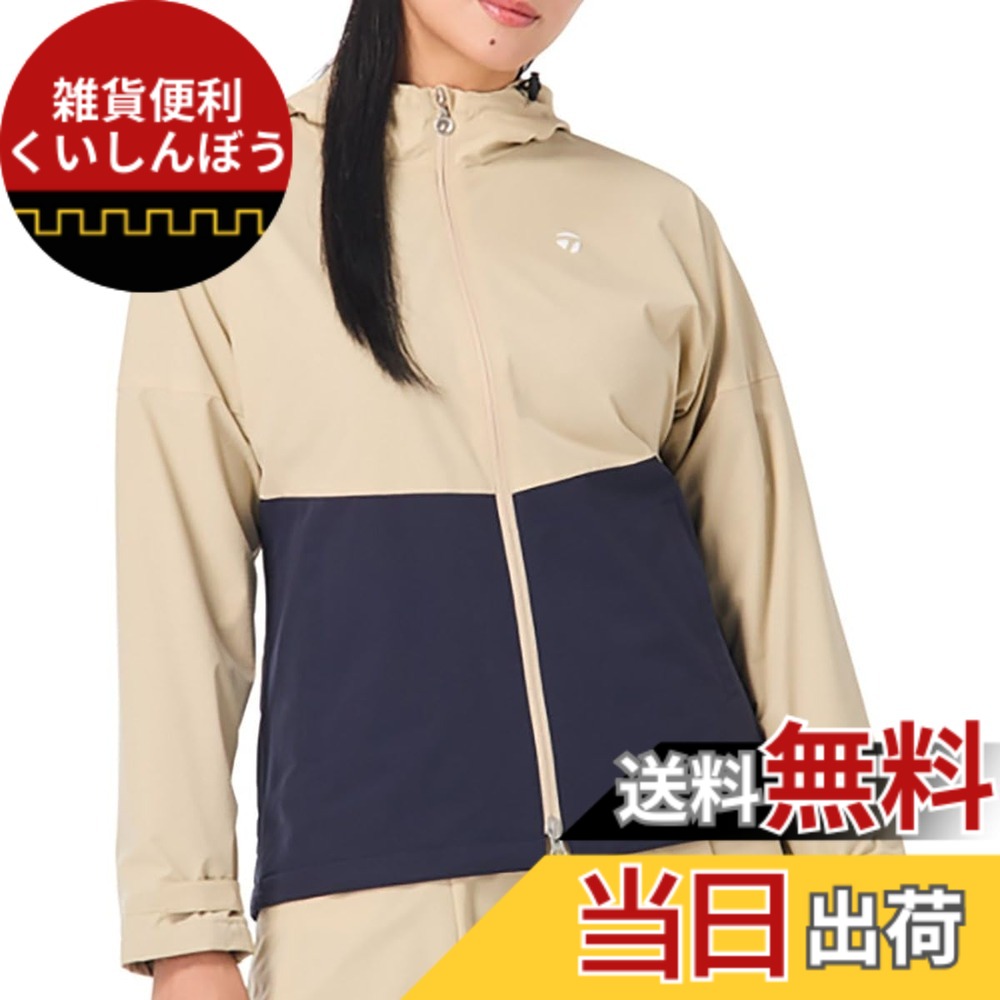 【送料無料】テーラーメイド(TAYLOR MADE) バックプリントオクタジャケット ベージュ M レディース 24FW UN433｜雑貨便利くいしんぼう