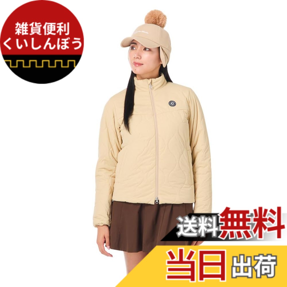【送料無料】テーラーメイド(TAYLOR MADE) T-HEAT ストレッチ インサレーテッド ジャケット ベージュ S レディース 24FW UN425|雑貨便利くいしんぼう