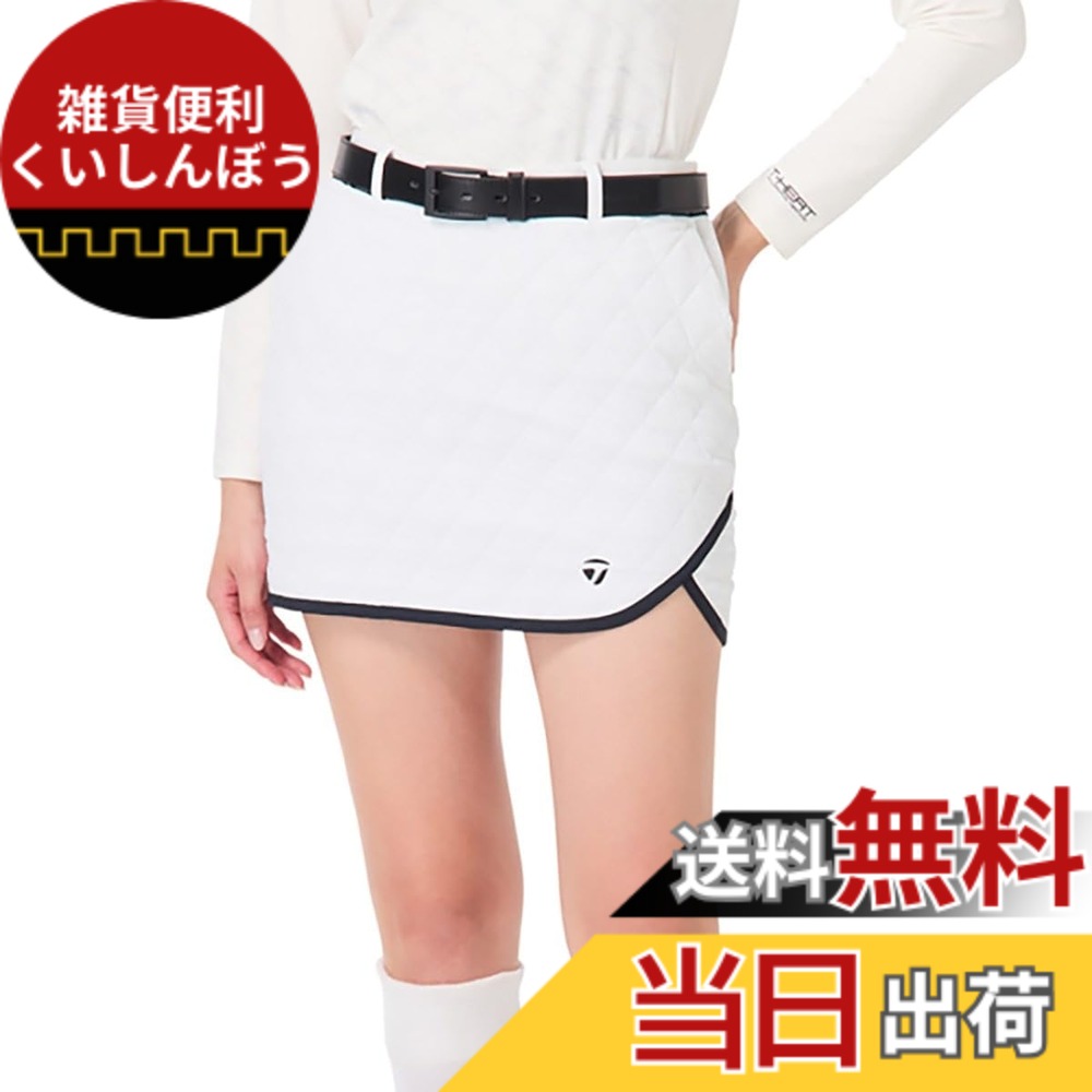 【貨物輸送無料】仕立て屋御手伝いさん(TAYLOR MADE) キルトインサレーテッドスコート 白いこと M レディース 24FW UN404