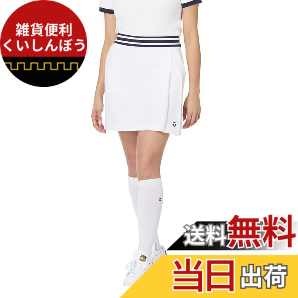【貨物輸送無料】仕立て屋御手伝いさん(TAYLOR MADE) ハイウエストプリーツスコート 白いこと S レディース 24FW UN413