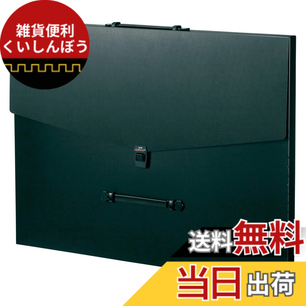 【送料無料】セキセイ ドキュメントファイル アルタートケース フラット B2 ブラック ART-1003-60