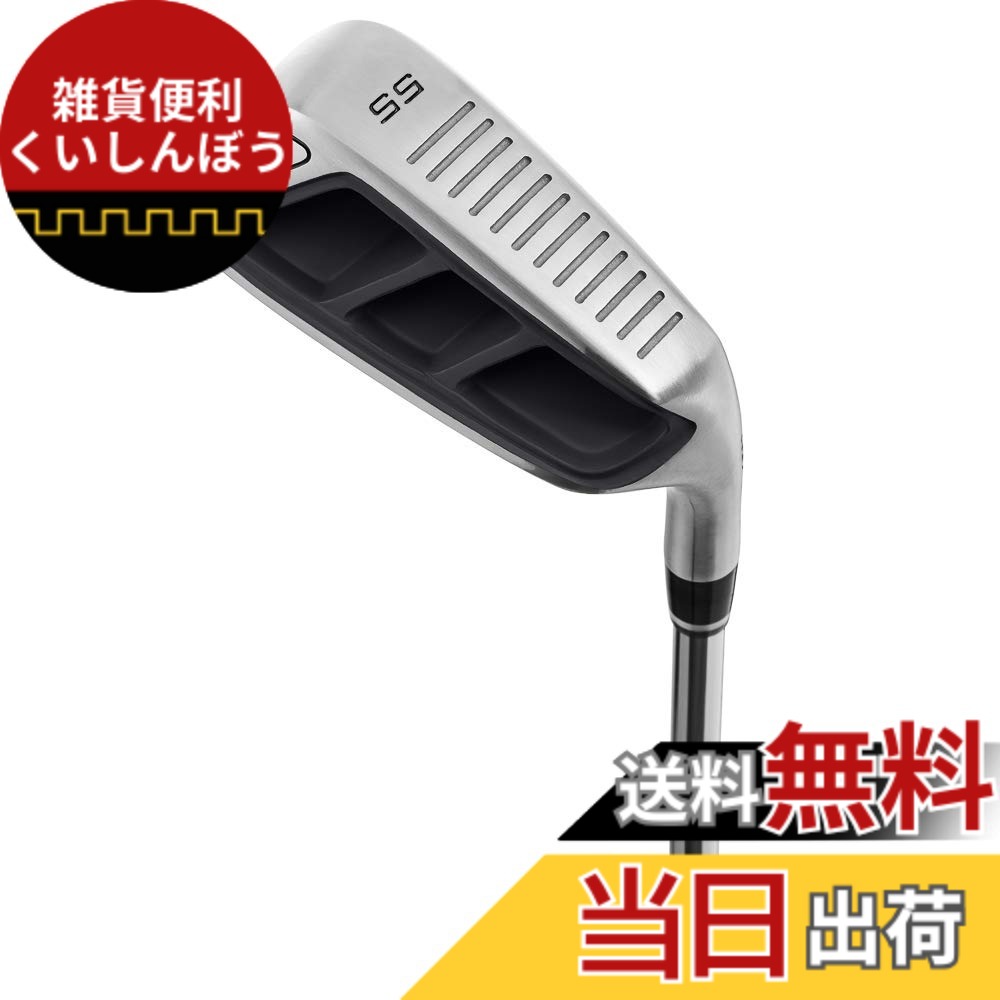 【送料無料】MAZEL ゴルフクラブ チッパー ゴルフ ピッチングウェッジ スチールシャフト、右利き&左利き、35&deg;,36&deg;,45&deg;,55&deg;,60&deg;メンズ&レディース (スチール（黒い）, r, 55, 度, 右)｜雑貨便利くいしんぼう