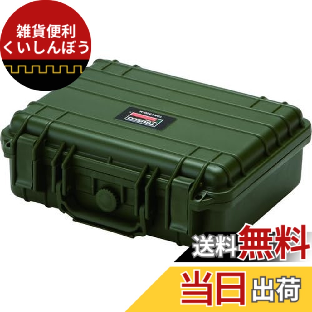 【送料無料】TRUSCO(トラスコ) プロテクターツールケース オリーブ M TAK13OD-M x 4個 【ケース販売】|雑貨便利くいしんぼう