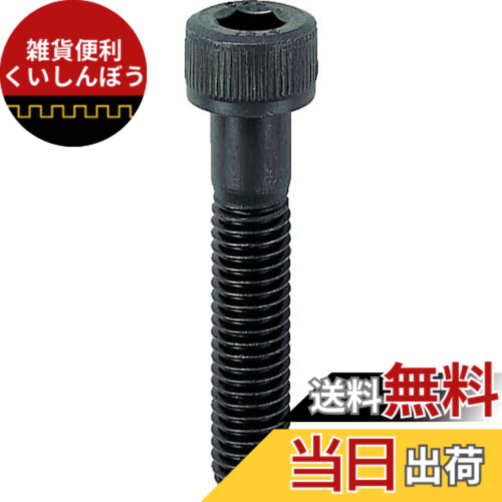 【貨物輸送無料】トラスコ中山(TRUSCO) 六角穴付雄捻子 半螺旋釘 B301665 黒染め M16x65 2本入 x 10容器に並べる 【入れもの売りわたす】